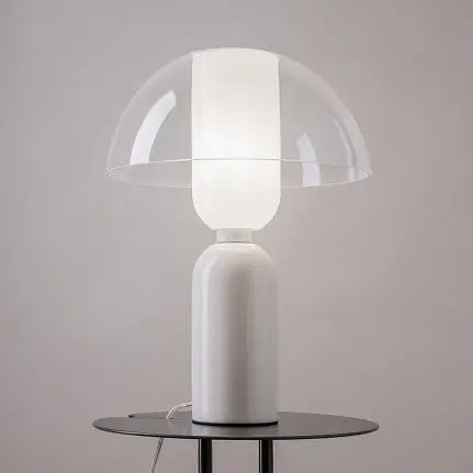 Table lamp with modern metal and glass accent, dimmable and energy-saving LED - Memory | Maytoni