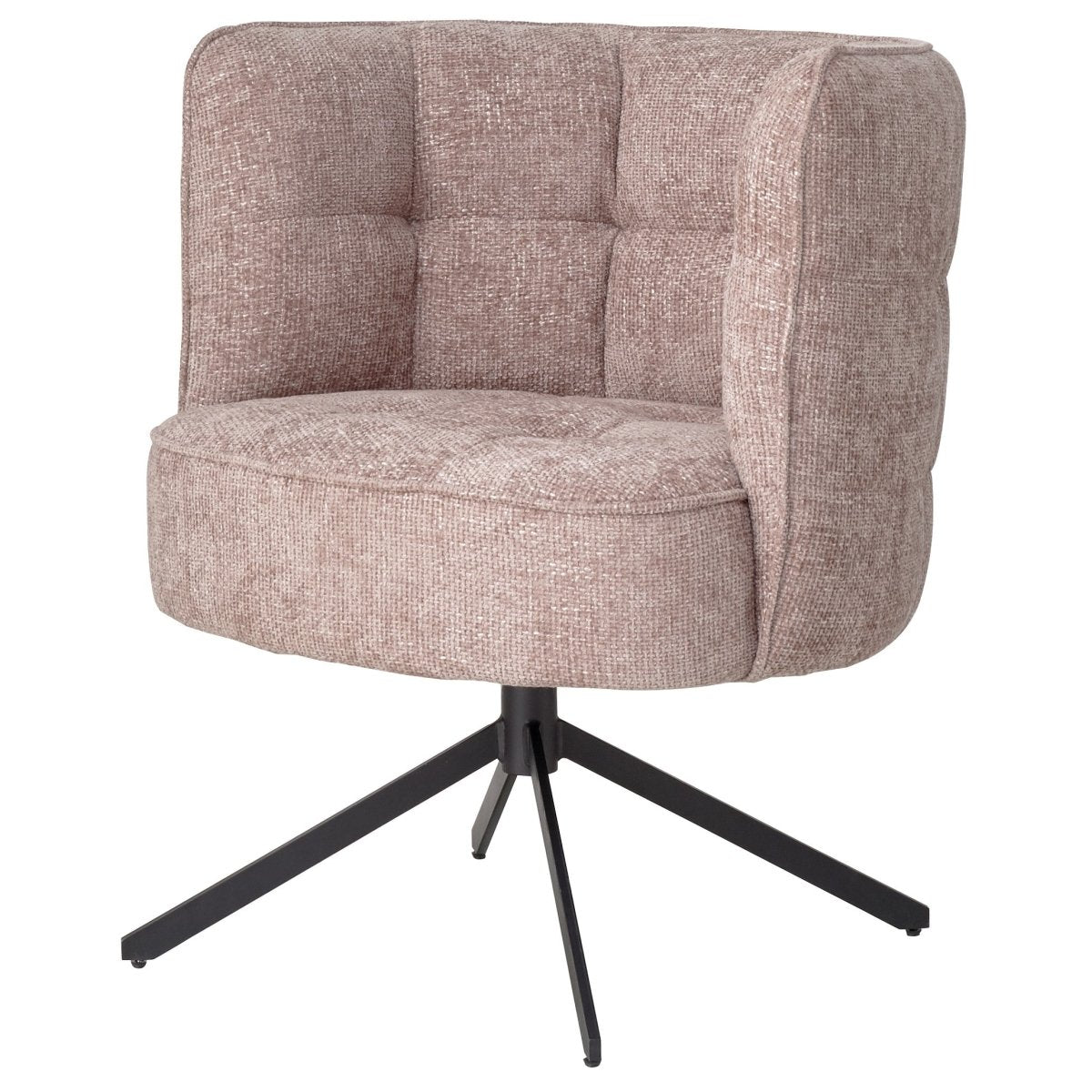 Esszimmerstuhl - Odin 67.0 x 67.0 x 85.0 cm Pink von PTMD - Esszett Luxury | Stilvolles Wohnen mit Charakter