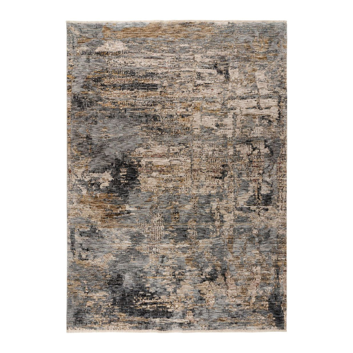 Multi-coloured printed rug, easy-care, suitable for underfloor heating - Pono 723 | Kayoom