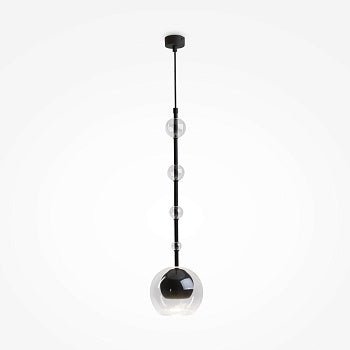 Pendelleuchte Schwarzes Metall & Glas Modernes Design & Integrierte LED – Ros | Maytoni - Esszett Luxury | Stilvolles Wohnen mit Charakter