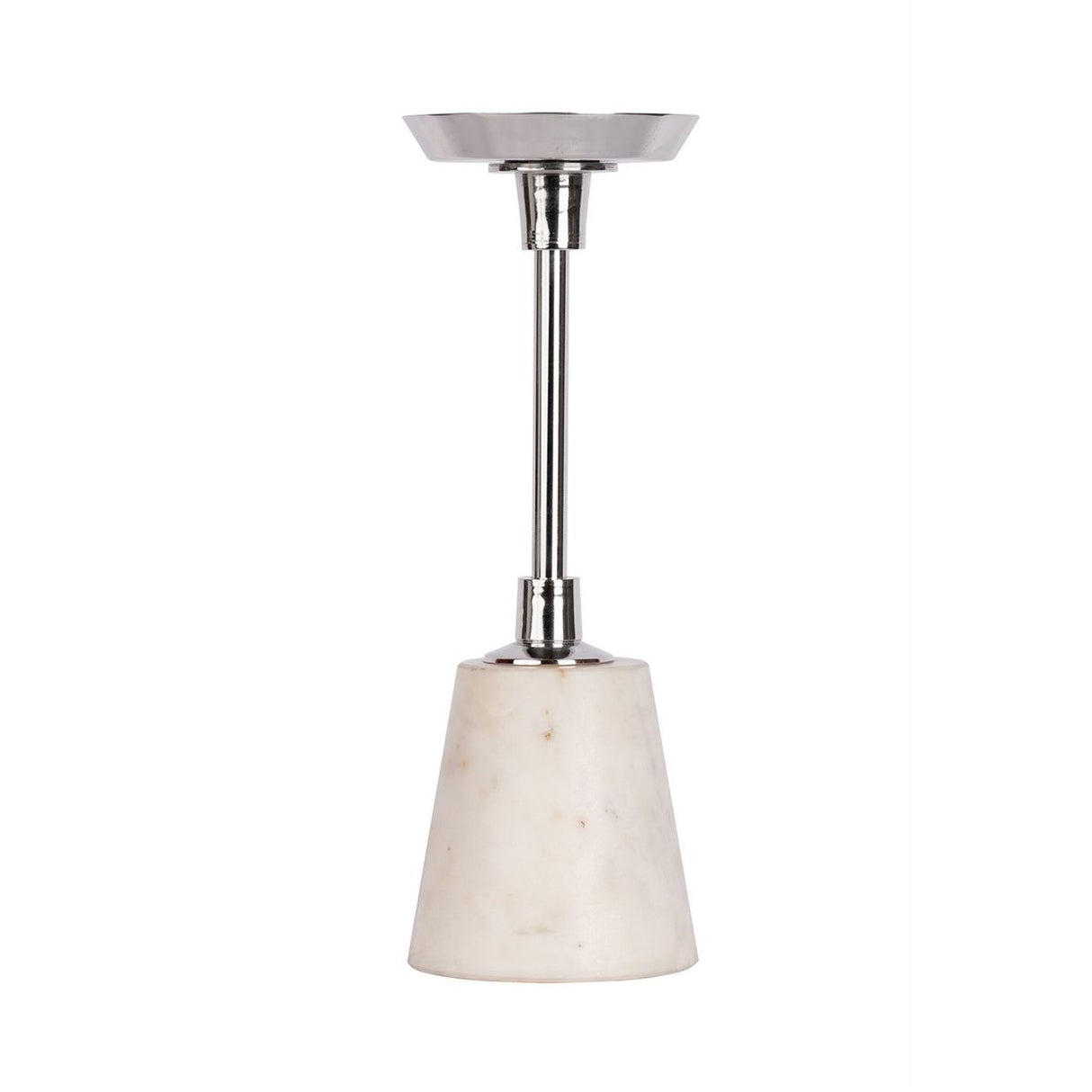 Kerzenhalter aus Aluminium & Marmor moderne Oberfläche skulpturales Design – Fayya 225 | Kayoom - Esszett Luxury | Stilvolles Wohnen mit Charakter