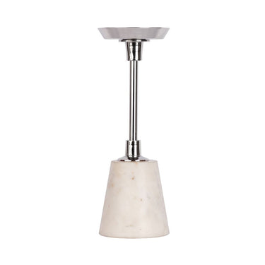 Kerzenhalter aus Aluminium & Marmor moderne Oberfläche skulpturales Design – Fayya 225 | Kayoom - Esszett Luxury | Stilvolles Wohnen mit Charakter