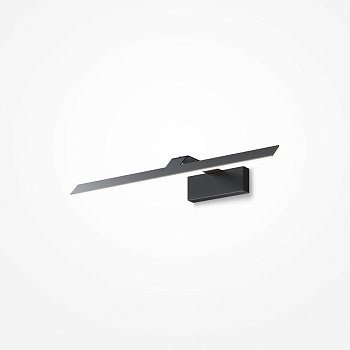 Bilderleuchte mit verstellbarem Arm Schwarzes Finish Opal - Diffusor LED 12 W 4000 K – Decart | Maytoni - Esszett Luxury | Stilvolles Wohnen mit Charakter