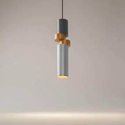 Pendant lamp Chrome metal, frosted glass & LED accent – Palette | Maytoni