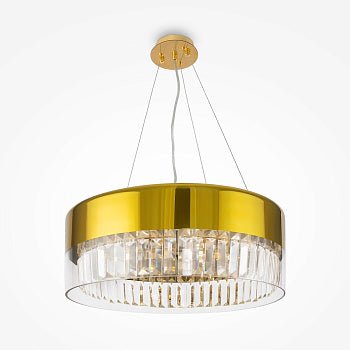 Pendelleuchte Kristall - & Glaselemente Gold - Finish & Modernes Design – Wonderland | Maytoni - Esszett Luxury | Stilvolles Wohnen mit Charakter