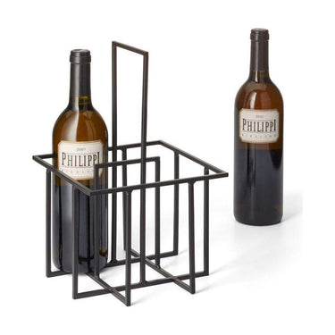 Flaschentragekorb - CUBO von Philippi - Esszett Luxury | Stilvolles Wohnen mit Charakter