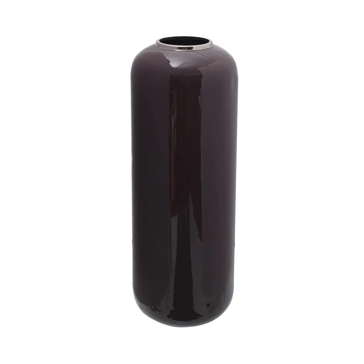 Vase im Art - Deco - Stil mit goldener Struktur beerenfarbener Oberfläche und eleganter Form – Art Deco 195 | Kayoom - Esszett Luxury | Stilvolles Wohnen mit Charakter