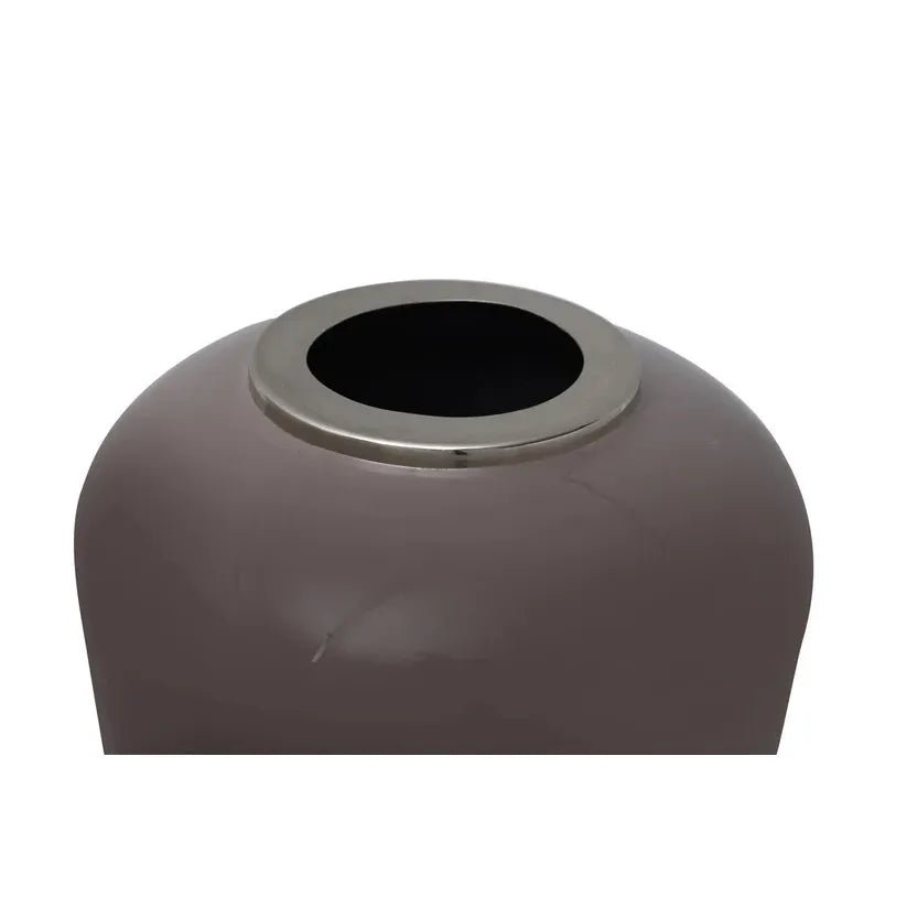 Vase aus handgefertigtem Eisen Art - Deco - Stil zweifarbige Oberfläche – Art Deco 215 | Kayoom - Esszett Luxury | Stilvolles Wohnen mit Charakter