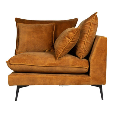 Flow Sofa Adroa 132 Gold Eckstück von PTMD - Esszett Luxury | Stilvolles Wohnen mit Charakter