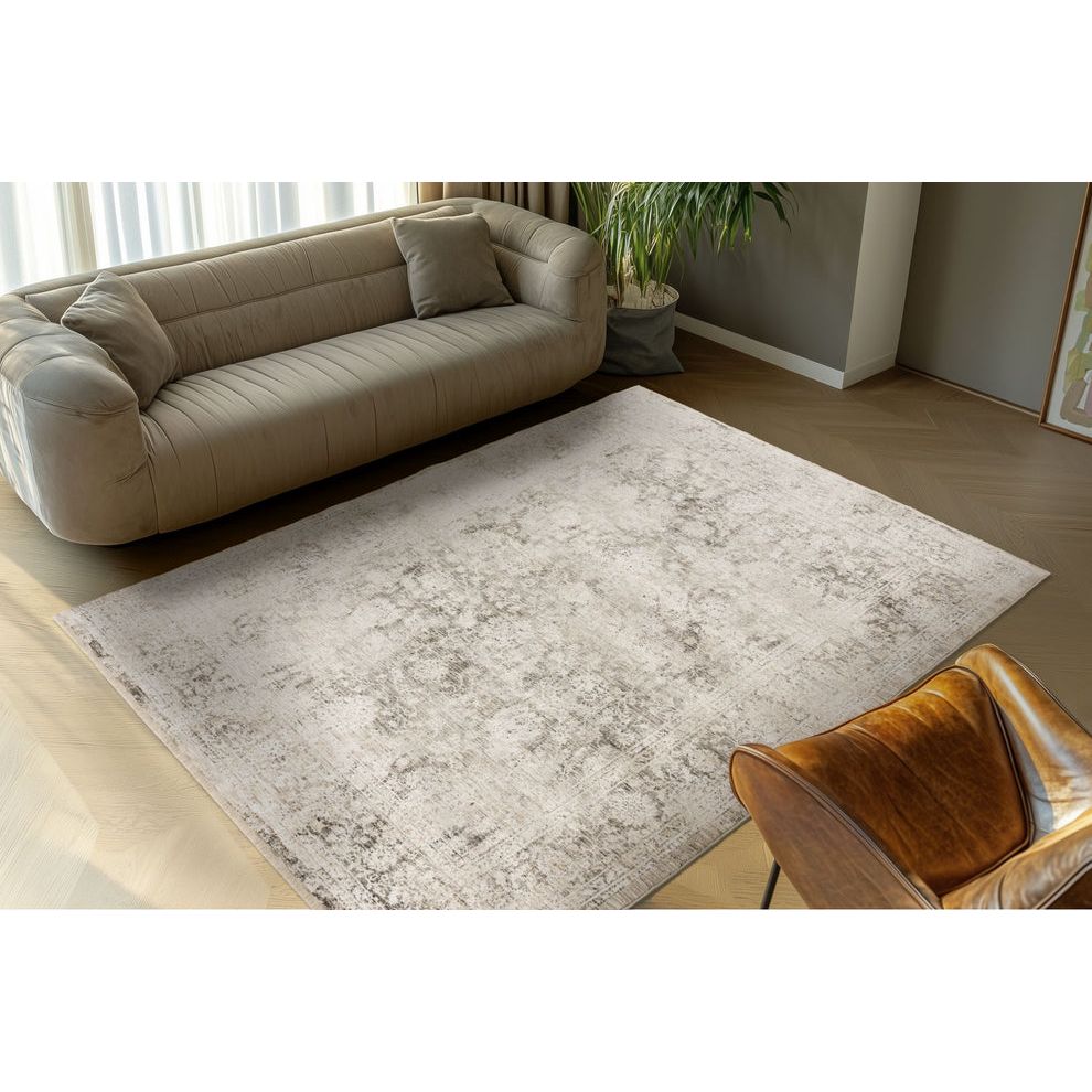 Short Pile Rug Modern Design Cotton Back Polyester Mix – Amora 258 | Kayoom