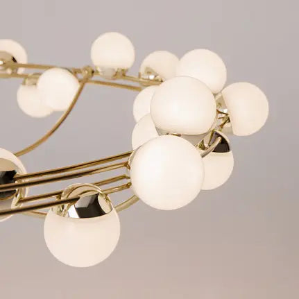 Deckenleuchte – Gold Finish, Edelstahlgehäuse, 55 W Leistung, 20 cm Höhe, 360° Licht - Tessara | Maytoni