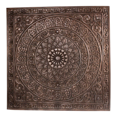 Geschnitztes Wandbild aus Holz - Restin Antique von PTMD - Esszett Luxury | Stilvolles Wohnen mit Charakter