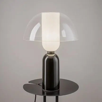 Tischleuchte – Schwarzes Metall, Keramik und Glas, 1× E14 Fassung, 40 W Leistung, Ø30 cm - Memory | Maytoni