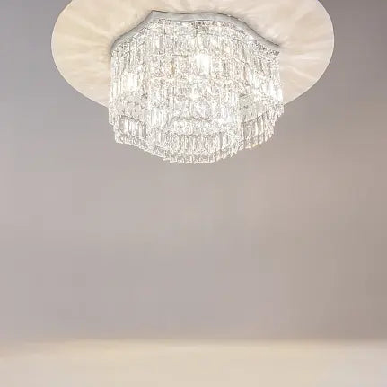 Deckenleuchte – Chromfarbenes Metall, 6-flammig, 45 cm Durchmesser - Dune | Maytoni