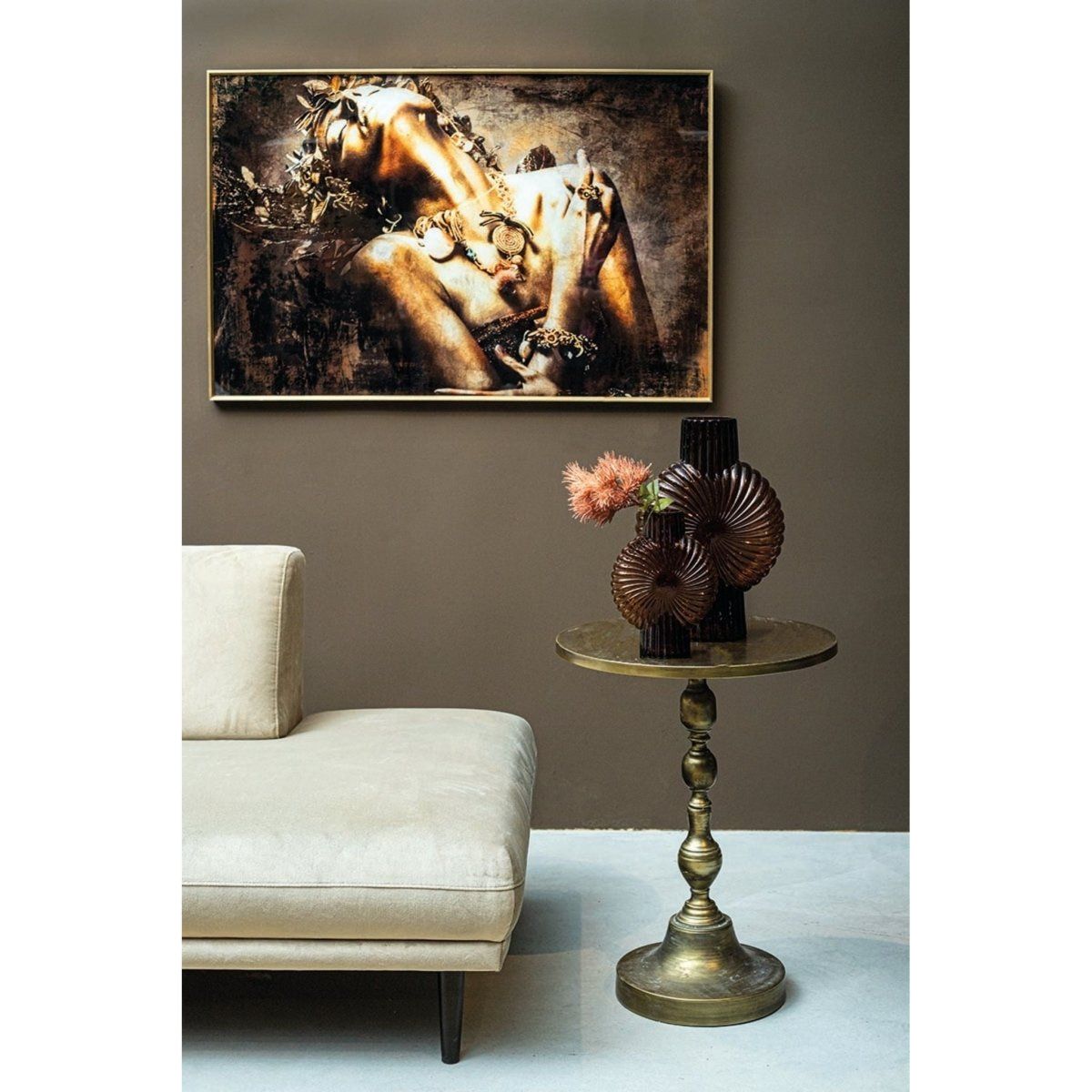 Glas - Wandbild - Pleasure Feeling von PTMD - Esszett Luxury | Stilvolles Wohnen mit Charakter
