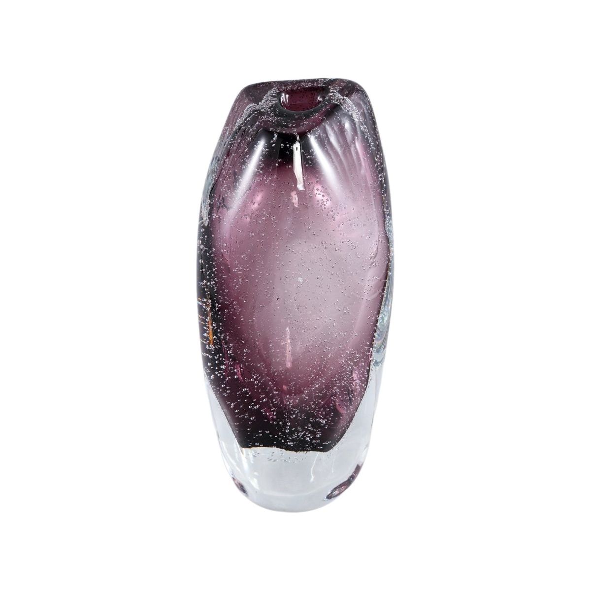 Glasvase - Bryce Purple 13.5 x 12.5 x 27.0 cm von PTMD - Esszett Luxury | Stilvolles Wohnen mit Charakter