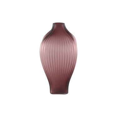 Glasvase - Halde 19.0 x 19.0 x 37.0 cm Lila von PTMD - Esszett Luxury | Stilvolles Wohnen mit Charakter