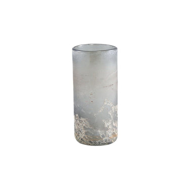 Glasvase - Loek Grey S (Ø11 x 25 cm) von PTMD - Esszett Luxury | Stilvolles Wohnen mit Charakter