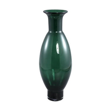 Glasvase - Nory Green 20.0 x 20.0 x 54.0 cm von PTMD - Esszett Luxury | Stilvolles Wohnen mit Charakter