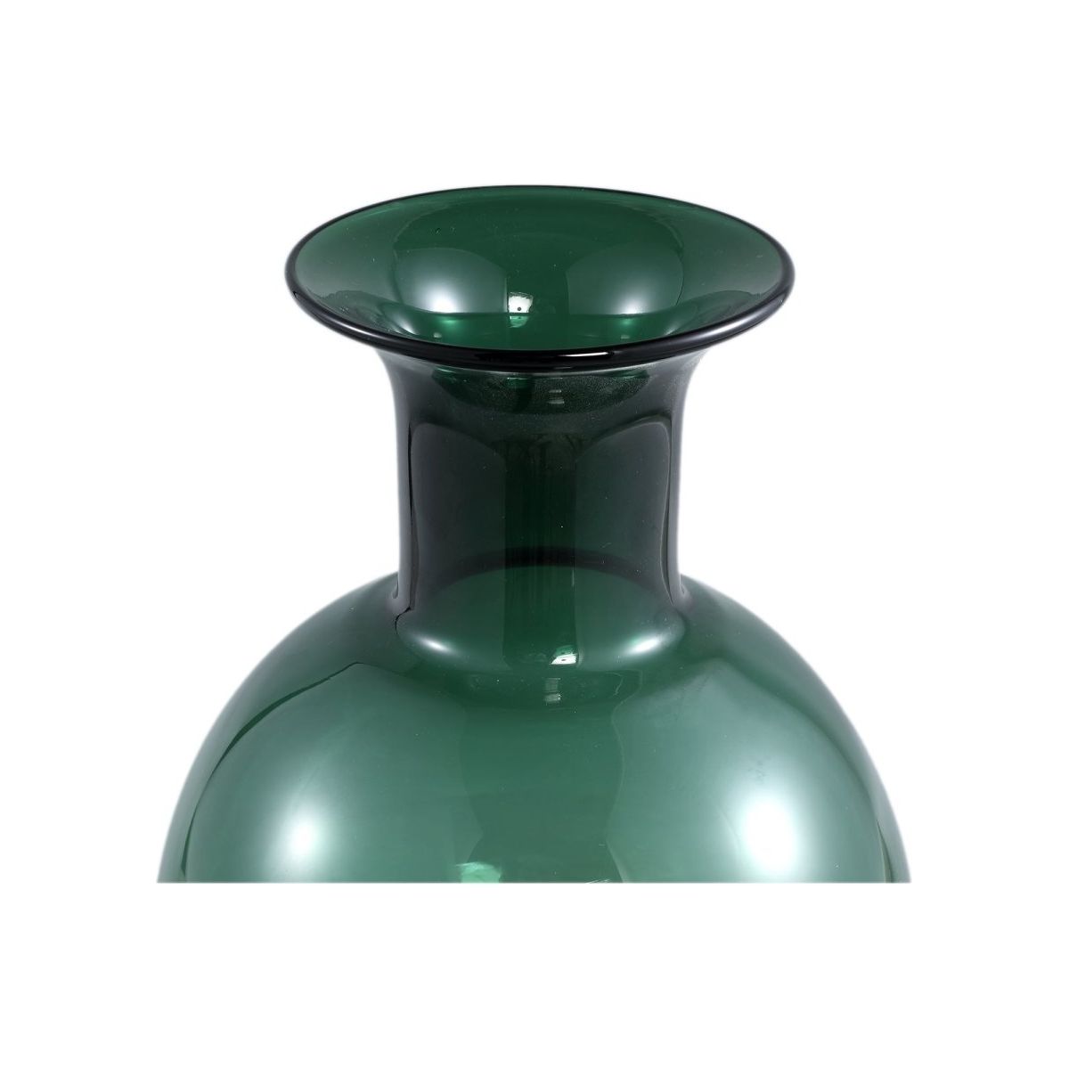 Glasvase - Nory Green 27.5 x 27.5 x 43.0 cm von PTMD - Esszett Luxury | Stilvolles Wohnen mit Charakter