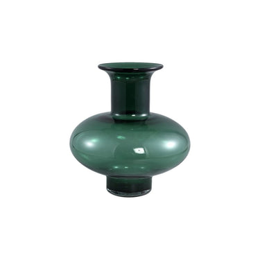 Glasvase - Nory Green 31.5 x 31.5 x 35.0 cm von PTMD - Esszett Luxury | Stilvolles Wohnen mit Charakter