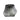 Glasvase - Yulaa Grey 23.5 x 23.5 x 30.0 cm von PTMD - Esszett Luxury | Stilvolles Wohnen mit Charakter