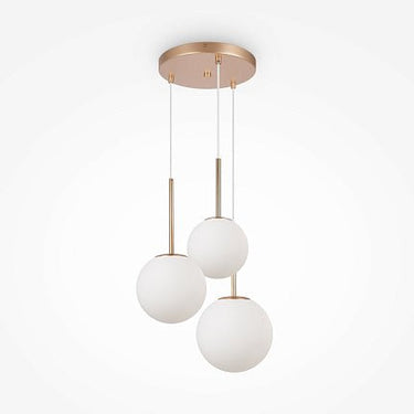 Pendelleuchte Modern Schwarzes Metall Mattweißes Glas LED 40 W – Basic Form | Maytoni - Esszett Luxury | Stilvolles Wohnen mit Charakter