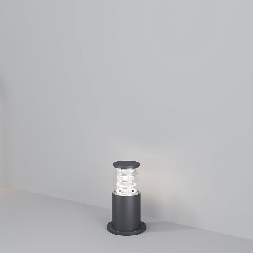 Landschaftsleuchte – Graues Aluminium, E27 Fassung, IP54 Schutz, 25 cm Höhe - Bronx | Maytoni