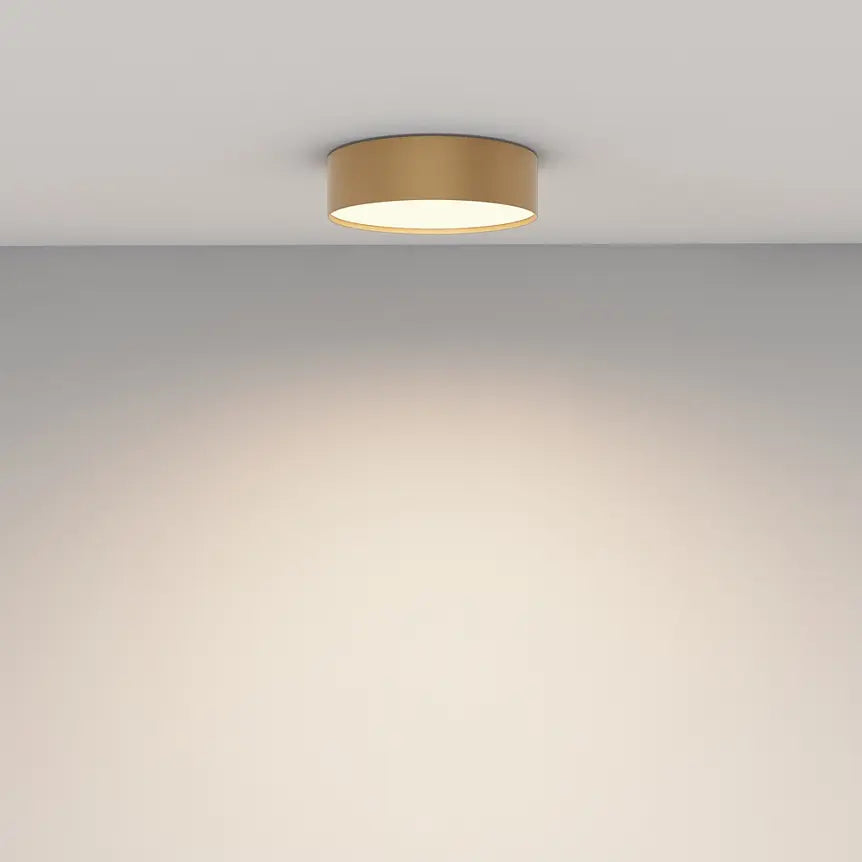Deckenleuchte – Mattgold Finish, Aluminium Gehäuse, 24W Leistung, Ø22 cm - Zon | Maytoni