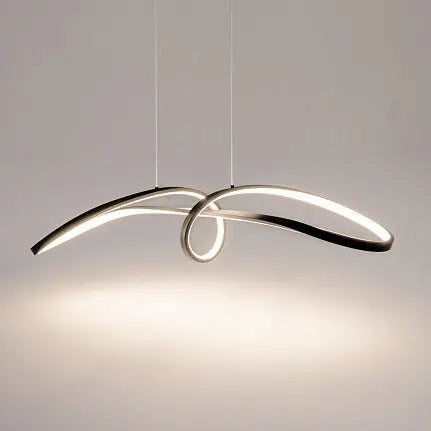 Pendant Lamp Black Rectangular Frame with Crystal Diffusers and LED – MOD156PL-L52B4K | Maytoni