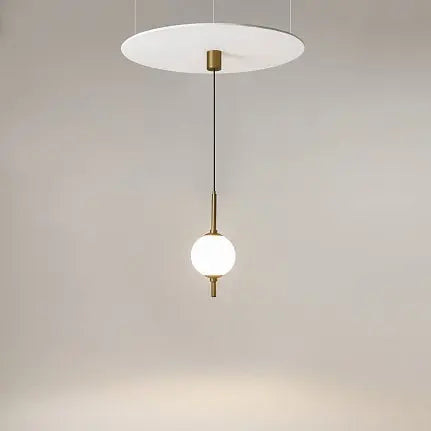 Pendelleuchte – Messing Finish, Metallgehäuse, 7W Leistung, 360° Licht - The Sixth Sense | Maytoni