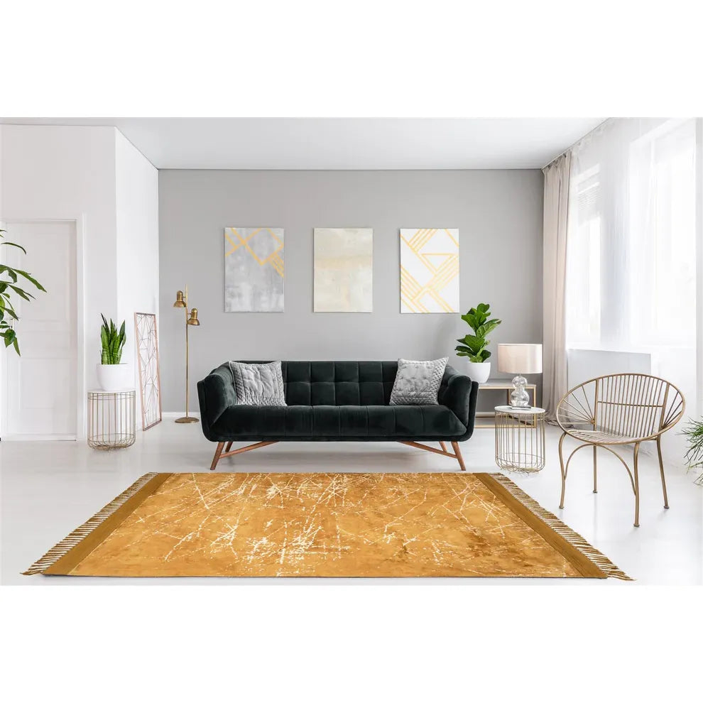 Carpet Low Pile Viscose Fringes – Dolce Vita 225 | Kayoom