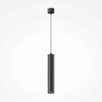 Pendelleuchte Schwarzes Aluminiumgehäuse mit integrierter LED, modernem Design und energiesparender Beleuchtung – Arc | Maytoni - Esszett Luxury | Stilvolles Wohnen mit Charakter