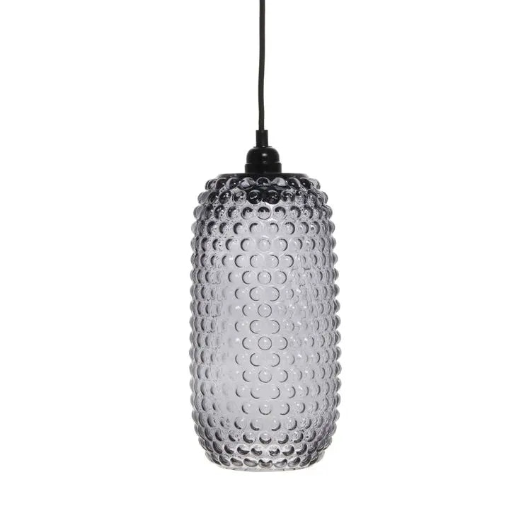 Pendant Lamp Glass Shade Retro Structure E27 Socket – Irina 125 | Kayoom