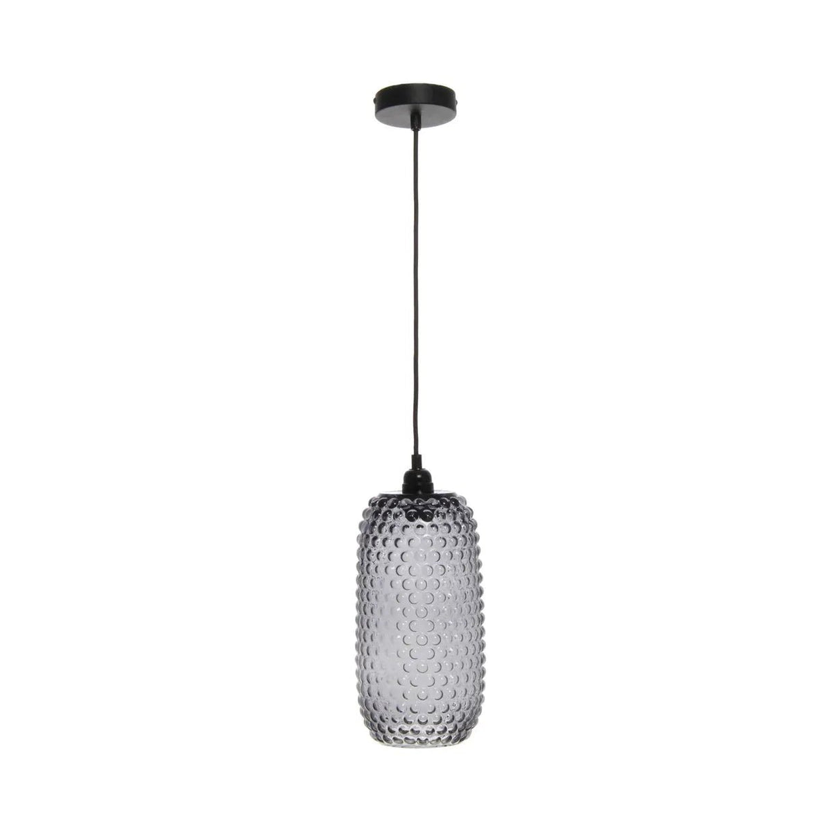 Hängelampe Glas - Schirm Retro - Struktur E27 - Fassung – Irina 125 | Kayoom - Esszett Luxury | Stilvolles Wohnen mit Charakter