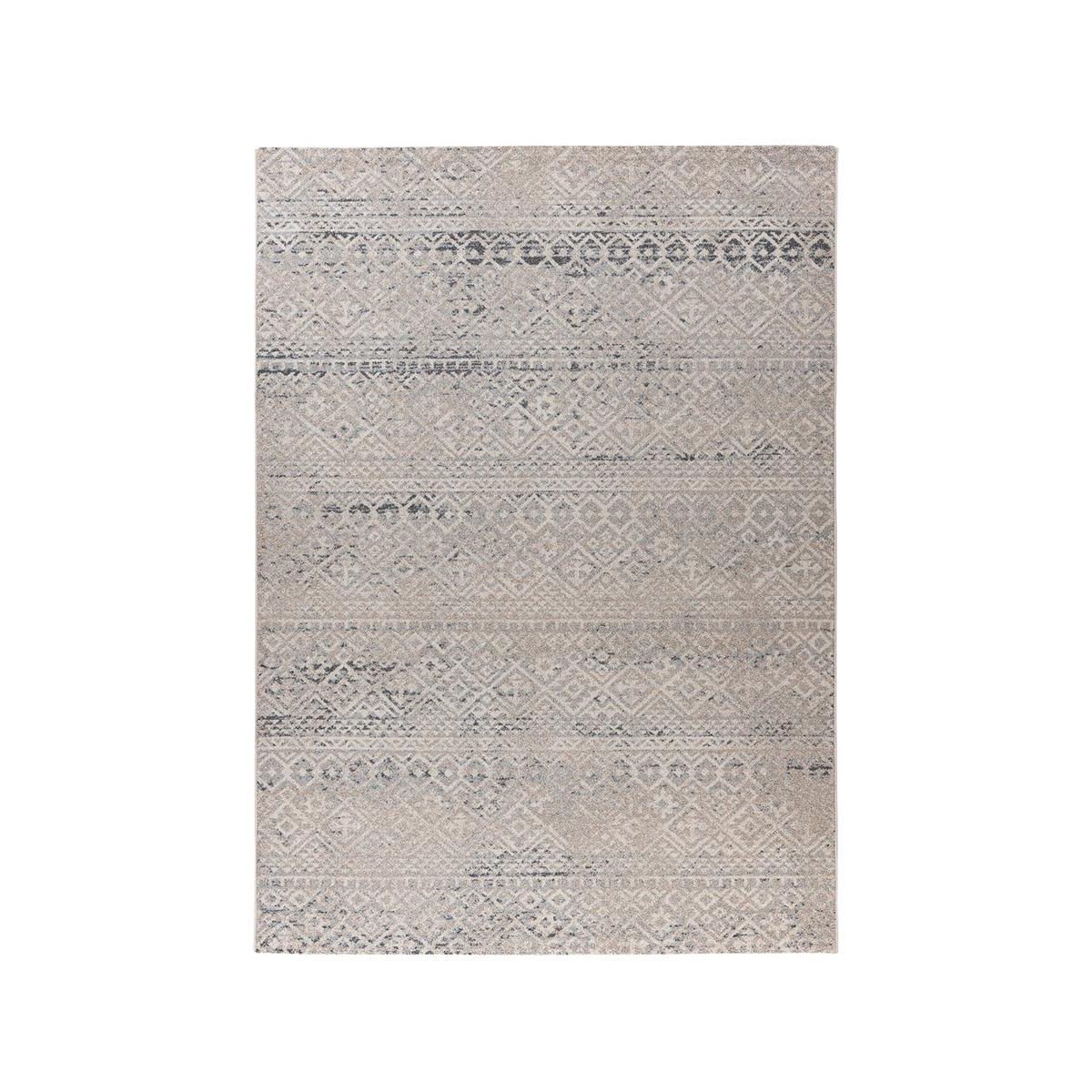 Teppich – Geometrisches Design, Skandinavischer Stil, Flache Struktur, 160 x 230 cm - Gene 525 | Kayoom