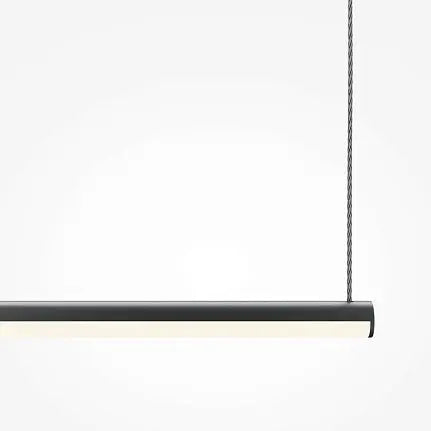 Pendelleuchte – Schwarzes Aluminium, 10 W Leistung, IP20 Schutzart, 80,0 cm Länge - Halo | Maytoni