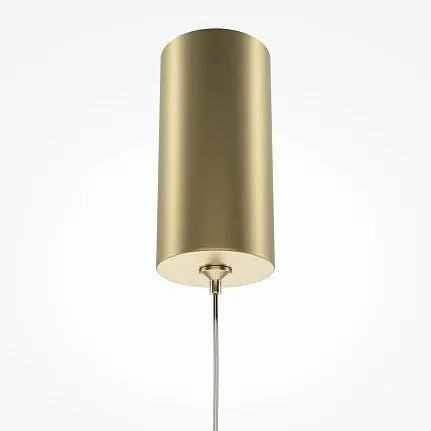 Pendelleuchte – Goldenes Aluminium, 6 W Leistung, Neutralweiß, Ø3 cm - Pro Extra | Maytoni