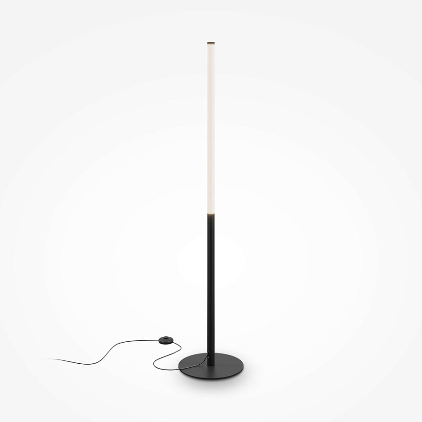 Floor lamp made of metal & frosted acrylic with integrated LED technology – Ray | Maytoni