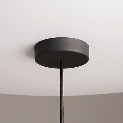 Pendelleuchte – Schwarz-Goldenes Metall, Ø30 cm, G9 Fassung, Höhenverstellbar - Cane | Maytoni