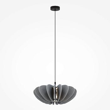 Pendelleuchte grauer Filzschirm grauer Metallrahmen & modernes Design – Cambio | Maytoni - Esszett Luxury | Stilvolles Wohnen mit Charakter