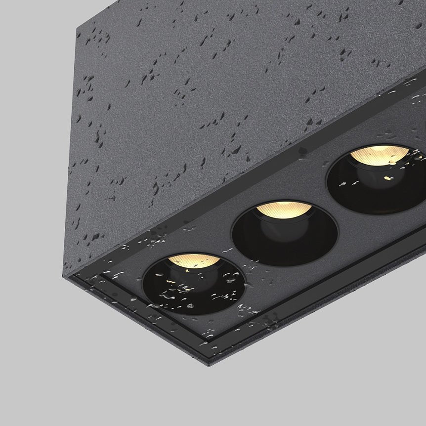 Deckenleuchte Graphit Aluminium LED 10 W Warmweiß – Ares | Maytoni - Esszett Luxury | Stilvolles Wohnen mit Charakter