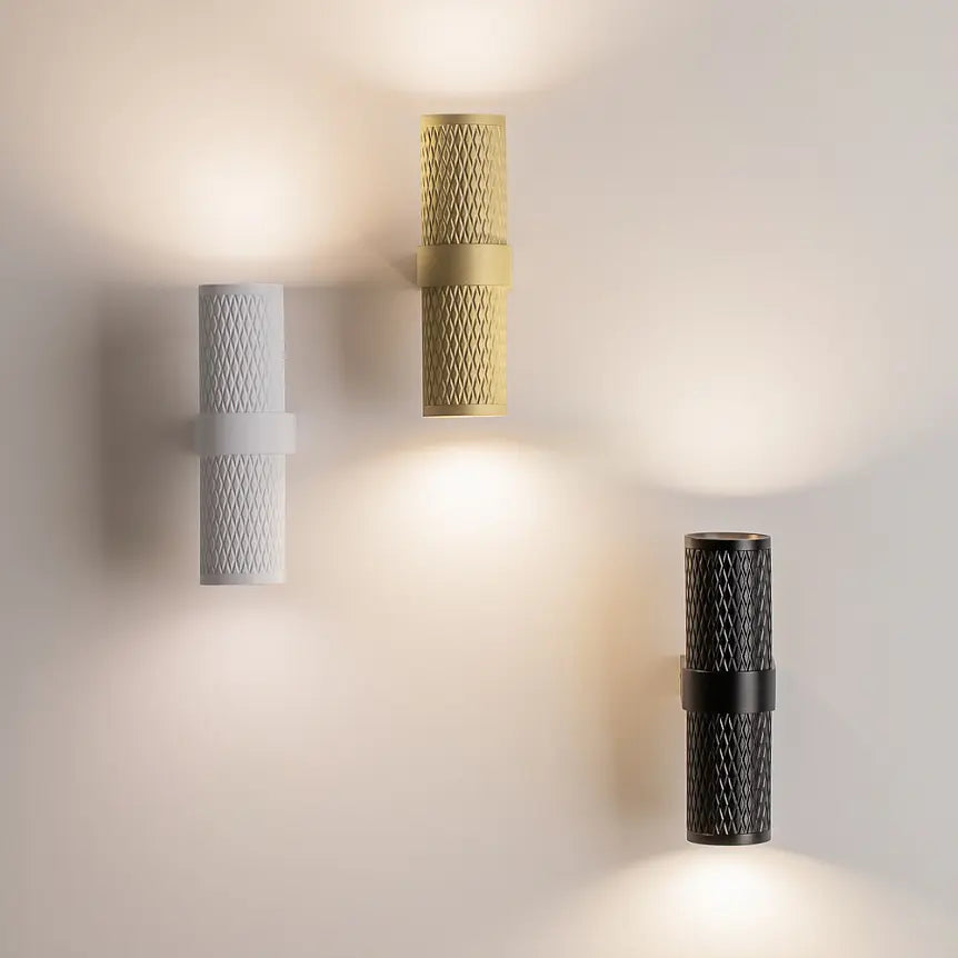 Wandleuchte – Mattgoldenes Aluminium, 2× GU10 Fassung, 10 W Leistung - Focus Design | Maytoni