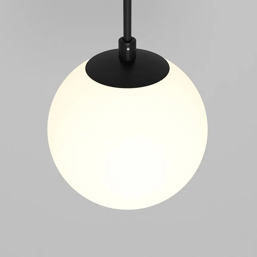 Pendelleuchte – Schwarzes Aluminium, 5 W Leistung, Warmweiß, Einbauversion, Ø10 cm - Luna | Maytoni