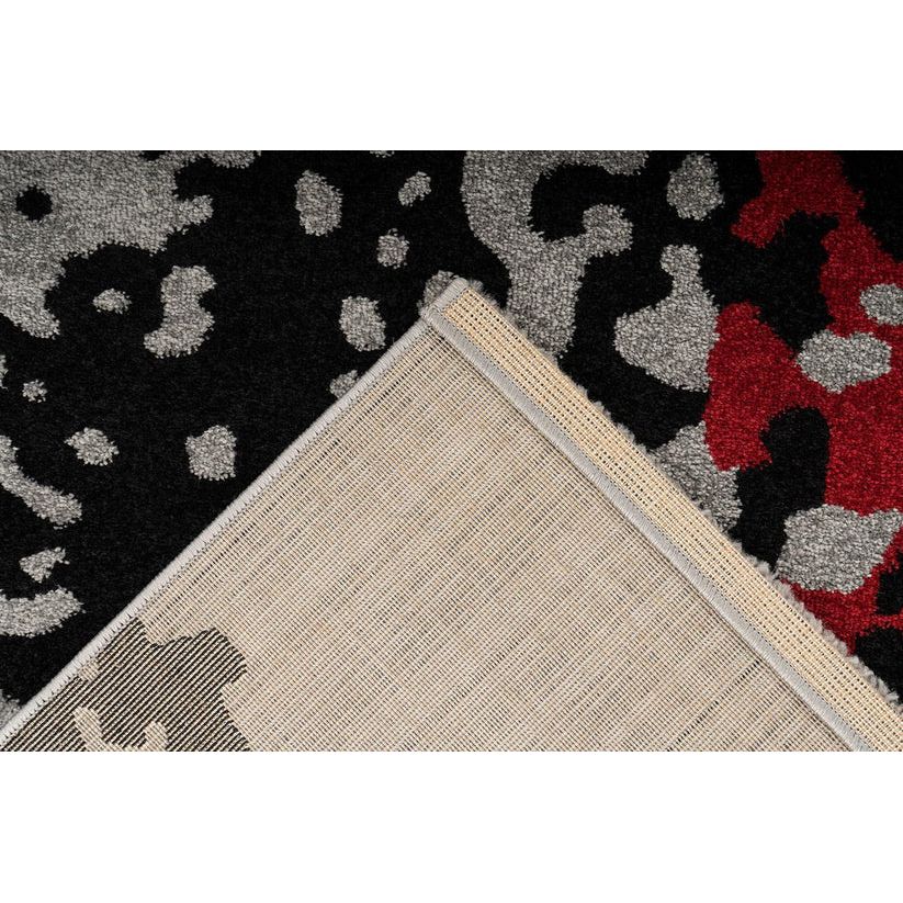 Cotton rug in ethnic design with flat pile, non-slip backing, and easy-care – Naila 325 | Kayoom