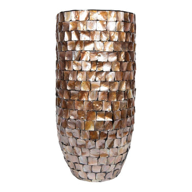 Keramiktopf - Daven Bronze 43.0 x 43.0 x 95.0 cm von PTMD - Esszett Luxury | Stilvolles Wohnen mit Charakter