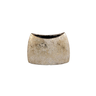Keramiktopf - Mamboo Gold 22.5 x 7.5 x 16.5 cm von PTMD - Esszett Luxury | Stilvolles Wohnen mit Charakter