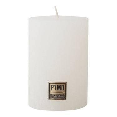 Kerze - Rustic 10x7 Hot White von PTMD - Esszett Luxury | Stilvolles Wohnen mit Charakter