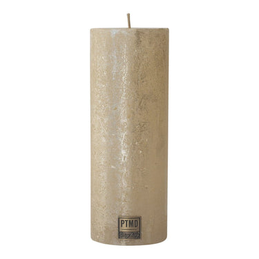 Kerze - Rustic 18x7 Gold von PTMD - Esszett Luxury | Stilvolles Wohnen mit Charakter