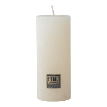 Kerze - Rustic 18x7 Hot White von PTMD - Esszett Luxury | Stilvolles Wohnen mit Charakter